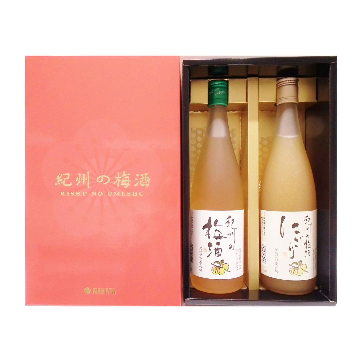 中田食品 紀州の梅酒（白・にごり）2本セット 720ml×2本 【リキュール