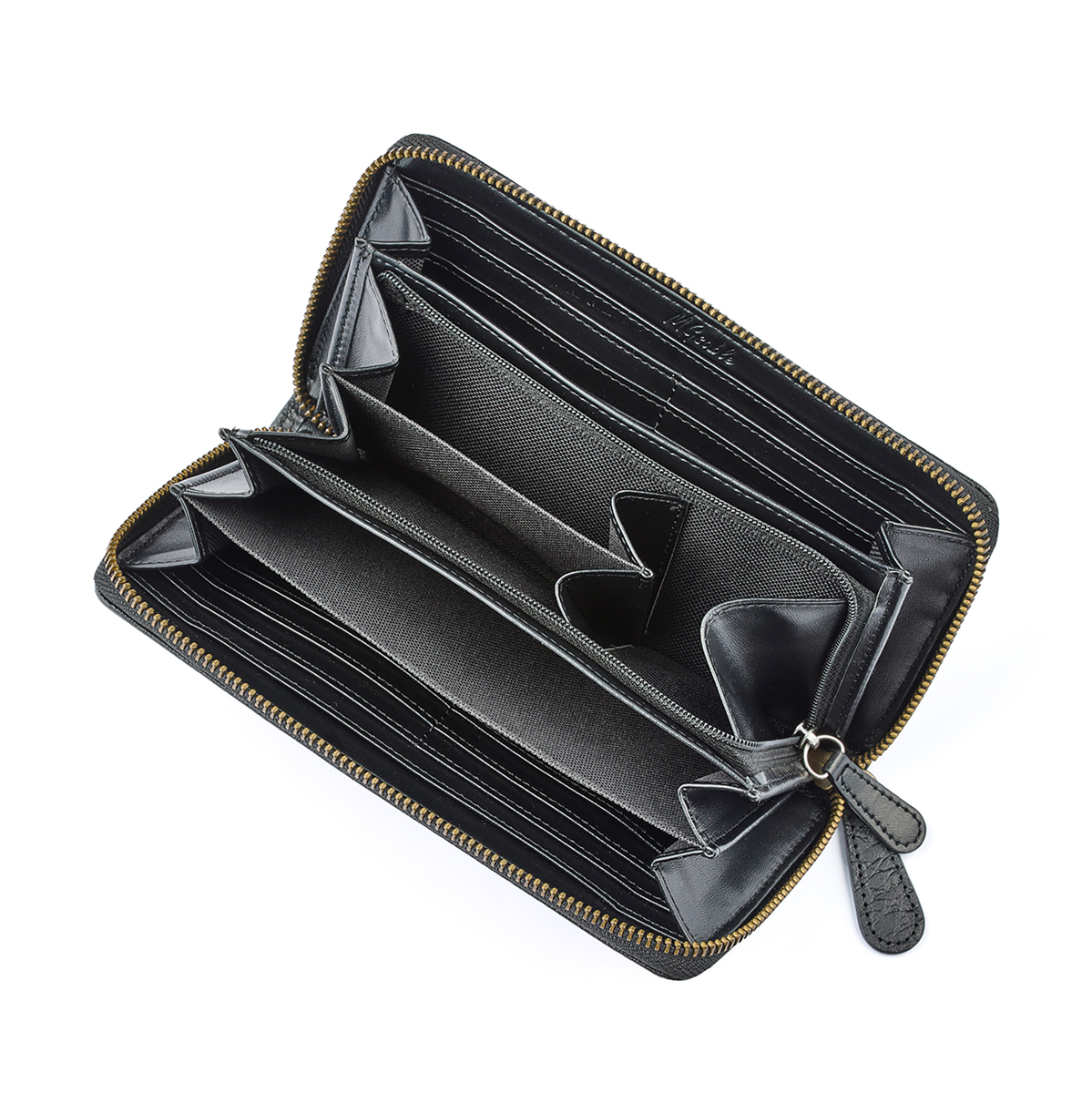 クロコダイル型押し長財布 | かぜとゆきオンラインショップ