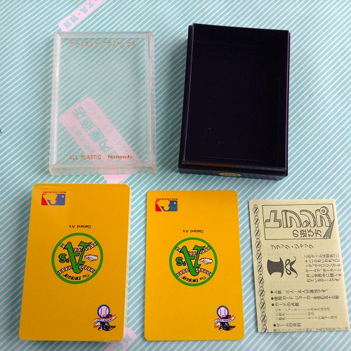 トランプ】昭和レトロ 任天堂 メジャーリーグ トランプ 2種類セット