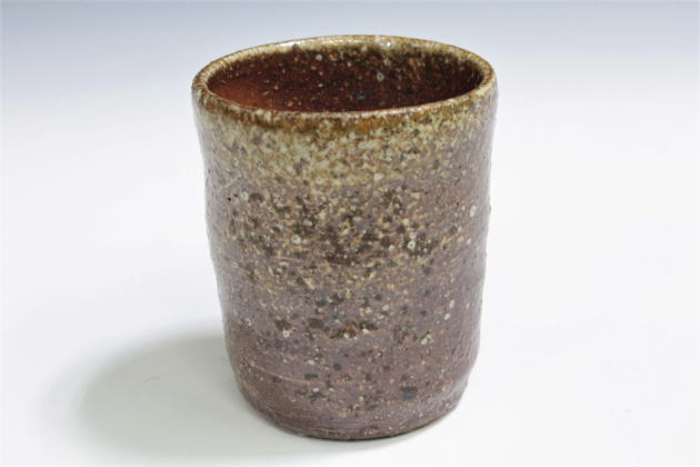 柳瀬美術店 / 小山冨士夫 「信楽湯呑」 共箱[KOYAMA Fujio]Tea cup