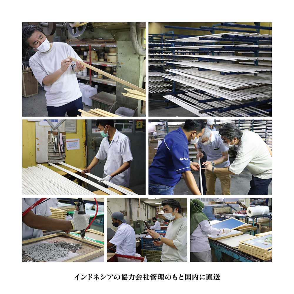 ニューDXウッドフレーム10‐D ホワイト / ジグソーパズルやのまん