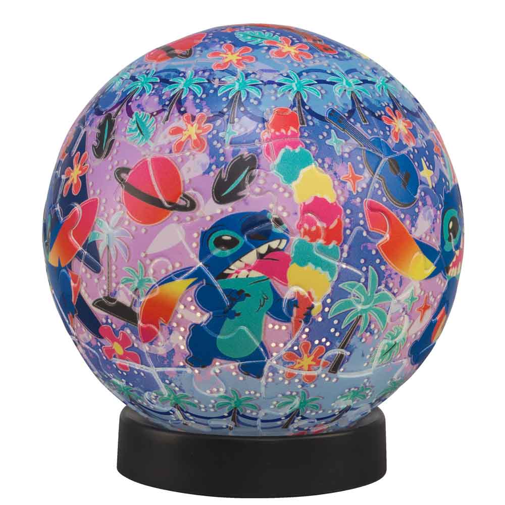 3D球体パズル ルミオーブ トゥインクルマジック／スティッチ