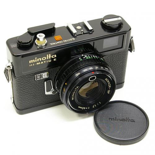 中古 ミノルタ ハイマチック E ブラック minolta HI-MATIC 【中古