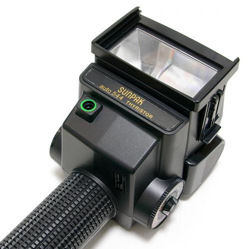 中古 サンパック AUTO 544 THYRISTOR 大容量グリップストロボ SUNPAK