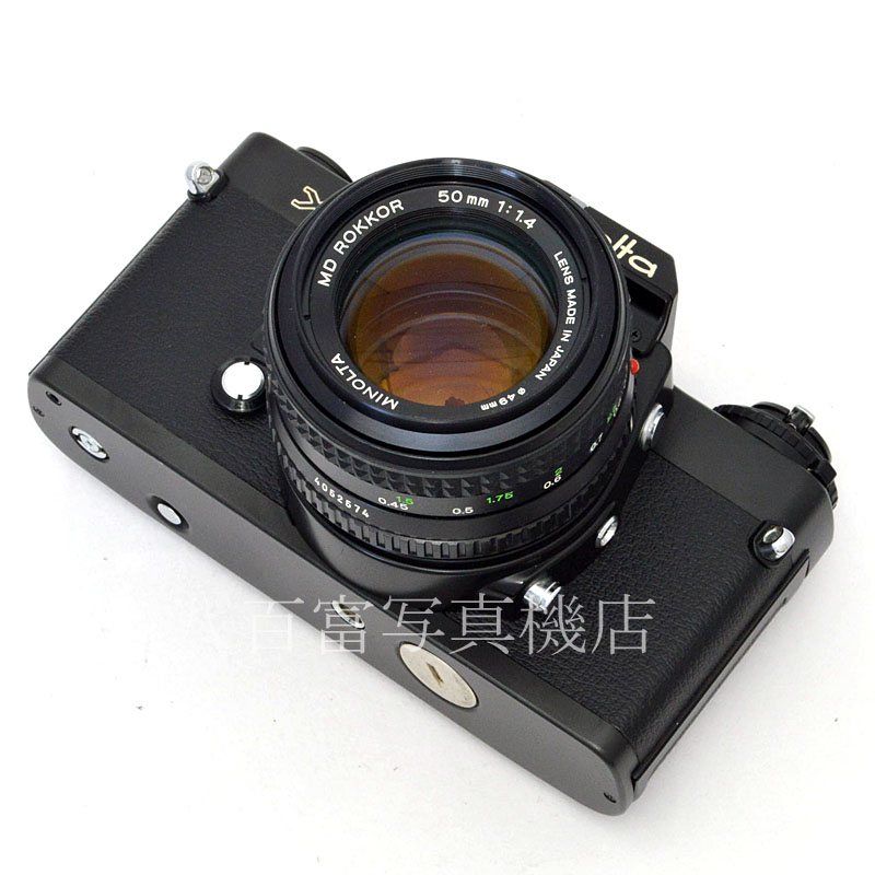中古】 ミノルタ XD 後期 ブラック 50mmF1.4セット minolta 中古