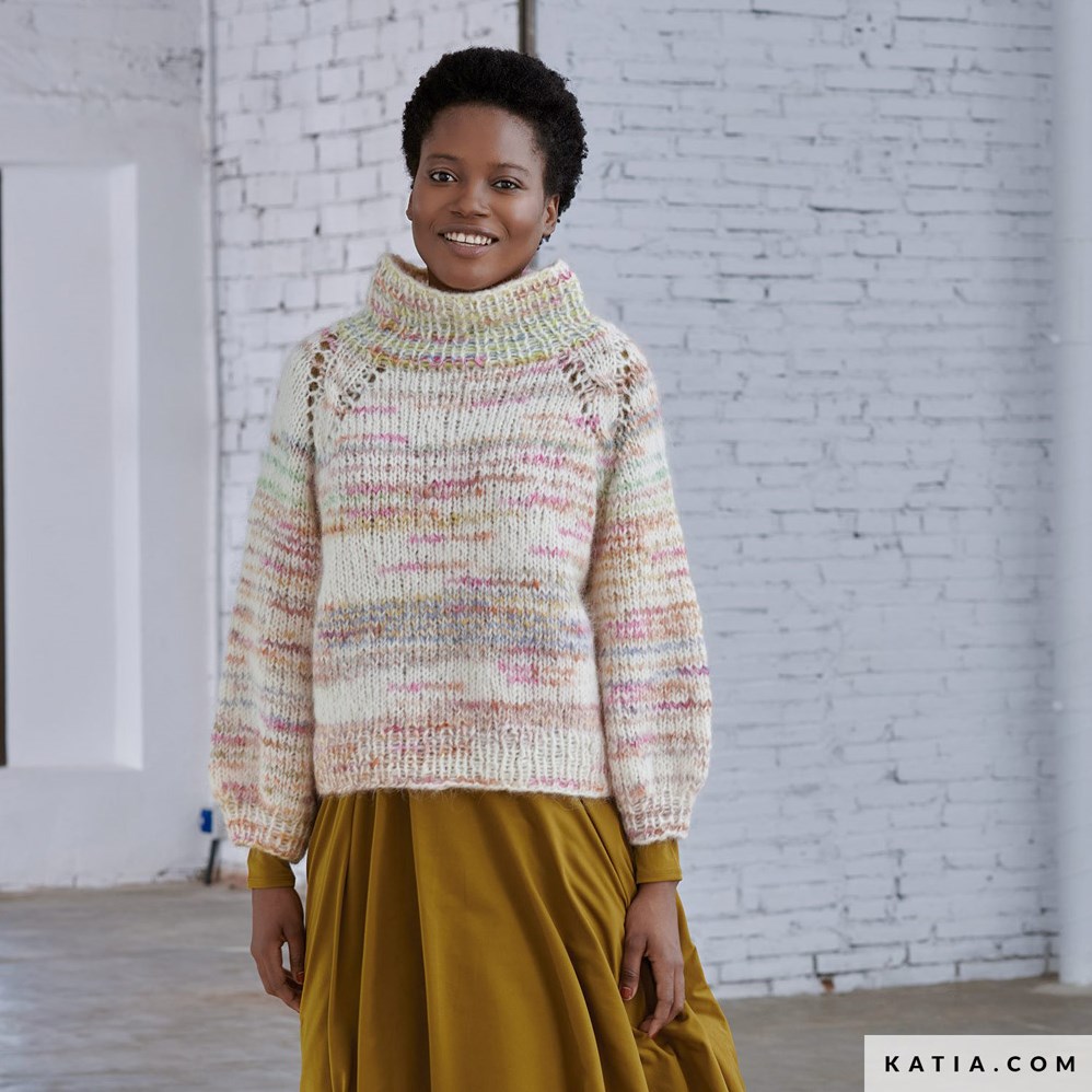 Katia Soho Alpaca 304 Rust Brown Multicolour | Wolplein.nl