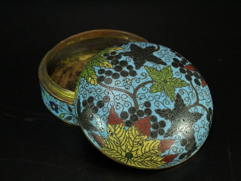 中国美術 唐物 七宝 香合(K2) | 京都の骨董品買取店 まごころ査定 老舗