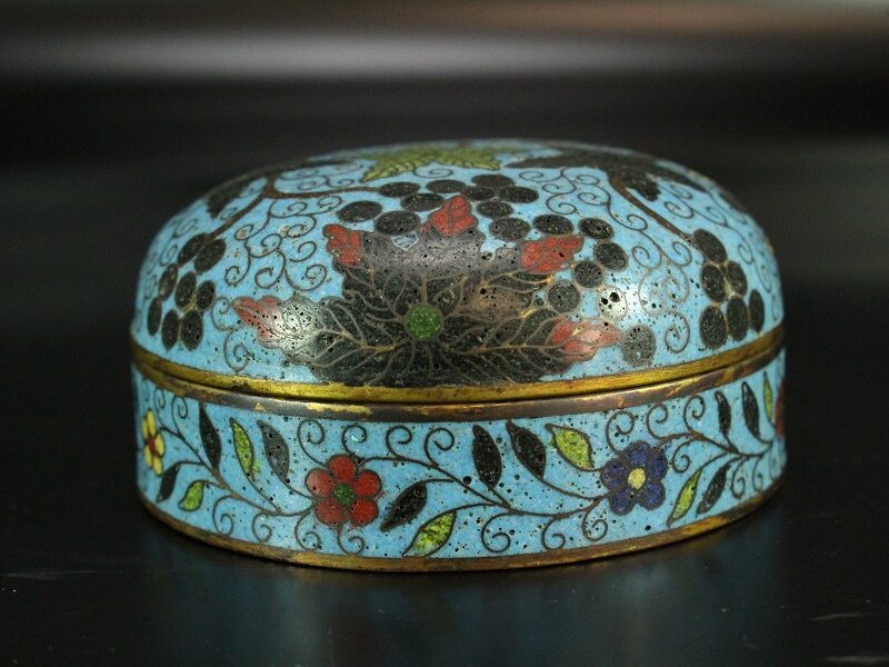 中国美術 唐物 七宝 香合(K2) | 京都の骨董品買取店 まごころ査定 老舗