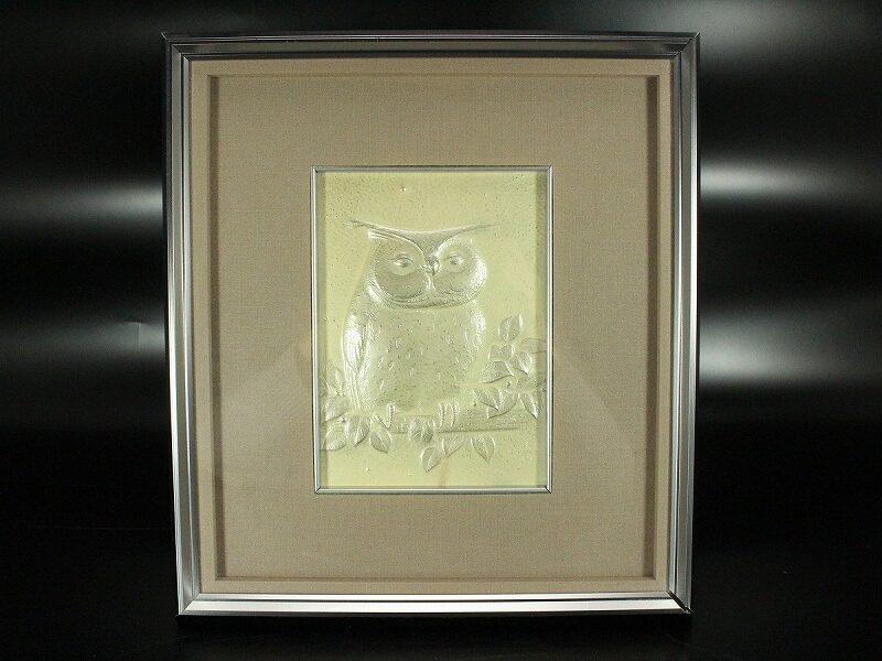 SOLD OUT 帖佐美行 星夜の話 原型制作 額 シール(YC249) | 京都の骨董