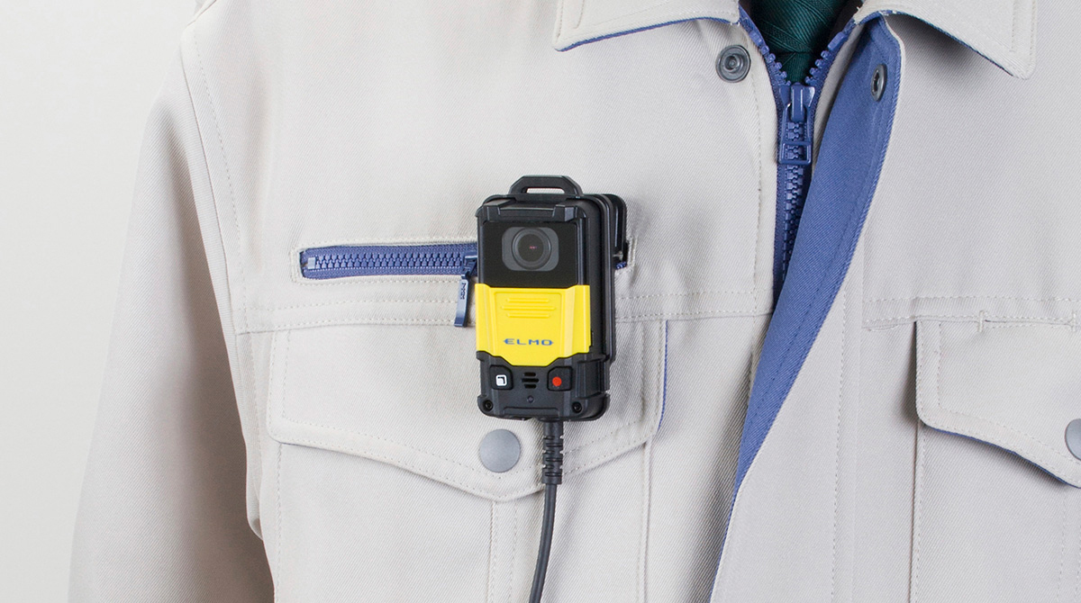 EW-1 ELMO(エルモ社)クラウド対応ウェアラブルカメラ | 小型ビデオ