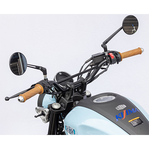 ハンドル トラッカーバーツキ マットブラック XSR125 | ヤマハ発動機