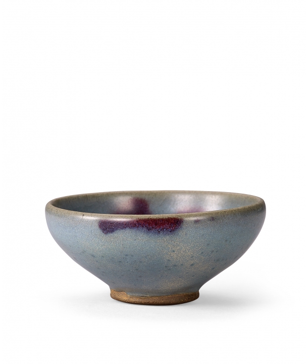 宋鈞窯天藍釉紫斑碗| 宇珍國際藝術| Yu Jen Taipei