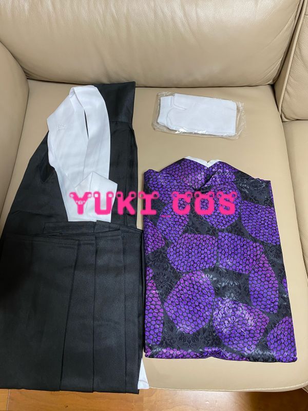 鬼滅の刃 黒死牟 子供用 コスプレ衣装