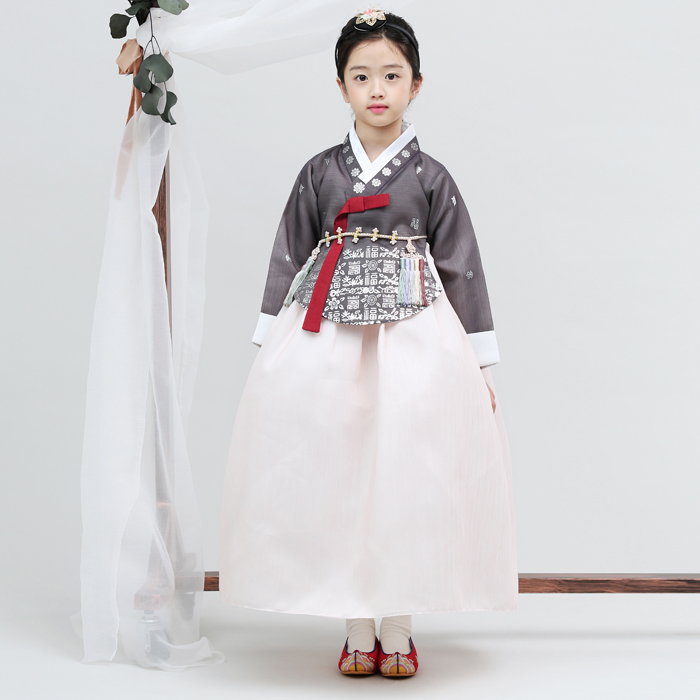 チマチョゴリセットdソヘ・ブラウン(身長105～107cm 5号サイズ) セット