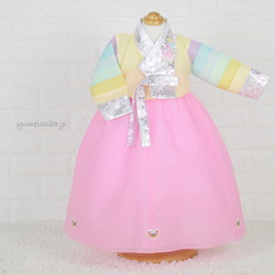 チマチョゴリセットsソンイ(身長79～82cm 1号サイズ) セット 夢市場