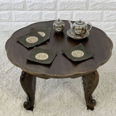 テーブル・お膳丸型韓国飲食店・ディスプレイ用品・室内装飾・夢市場本店