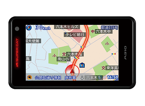 A310 機能・仕様 一覧｜GPS&レーダー探知機｜Yupiteru（ユピテル）