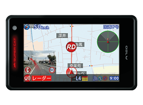 A720｜GPS&レーダー探知機｜Yupiteru（ユピテル）