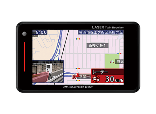 WR70｜GPSアンテナ内蔵 レーザー＆レーダー探知機｜Yupiteru（ユピテル）