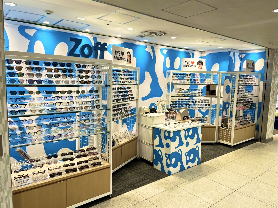 サングラス専門ポップアップショップ「Zoff POP UP STORE 横浜