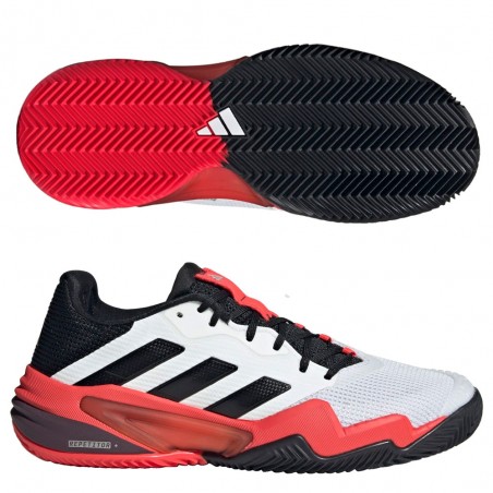 Adidas Barricade M Clay FTWR white black 2025 | Superior stability