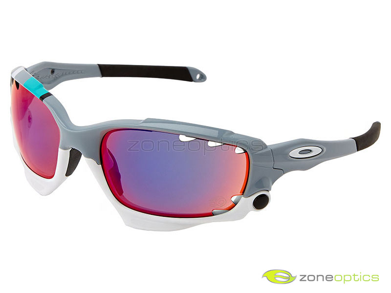 Oakley Racing Jacket 30 Years Sport Sunglasses OO9171-23 Fog/+Red