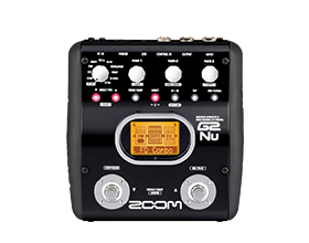 G2Nu Guitar Effects & USB Audio I/F Pedal | Zoom