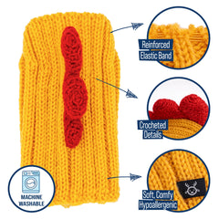 Rooster Zoo Snood - The Viral Cute Crochet Dog Snood Costume to