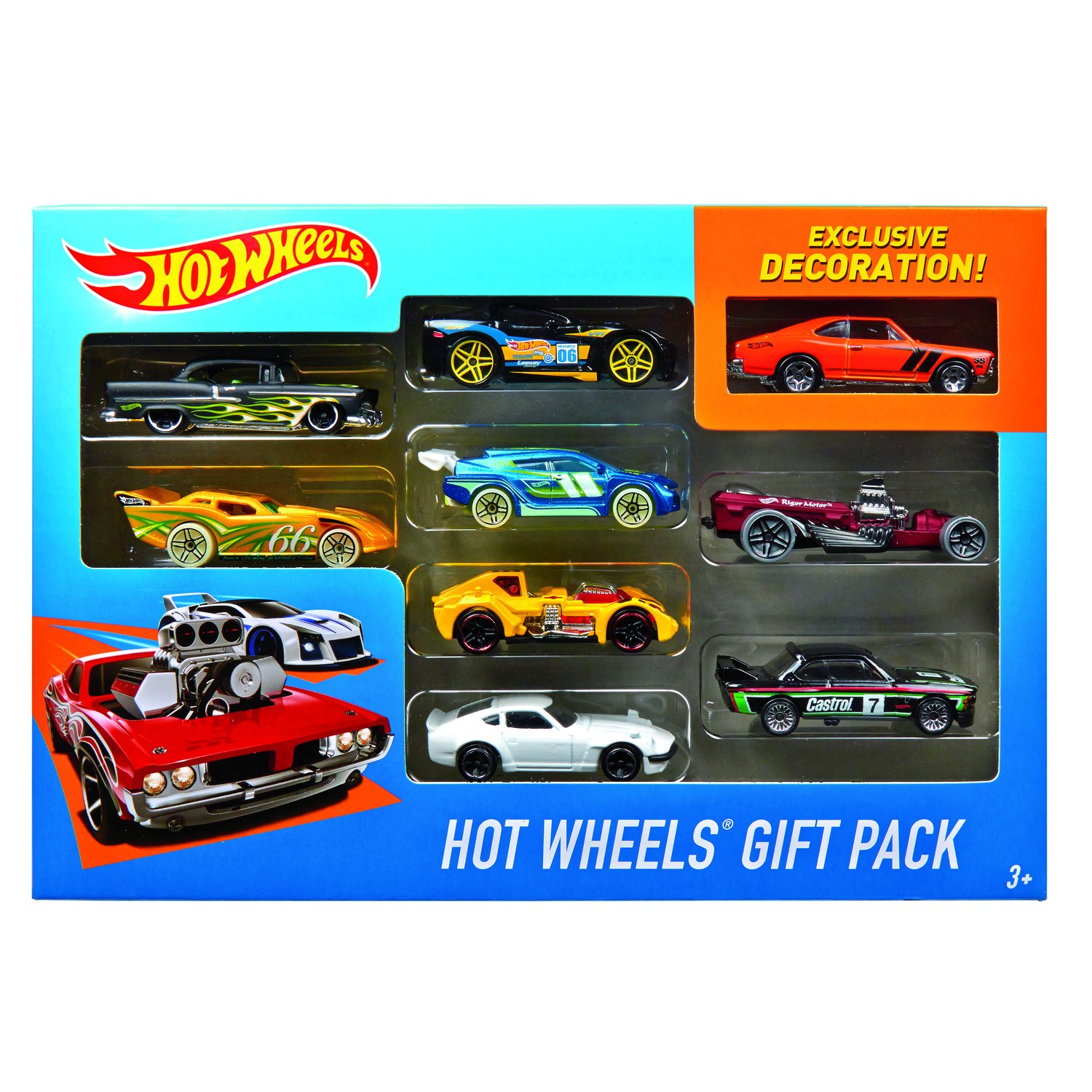 Hotwheels Hot Wheels Diecast Car Metal Assorted 9 pc X6999 | Zoro