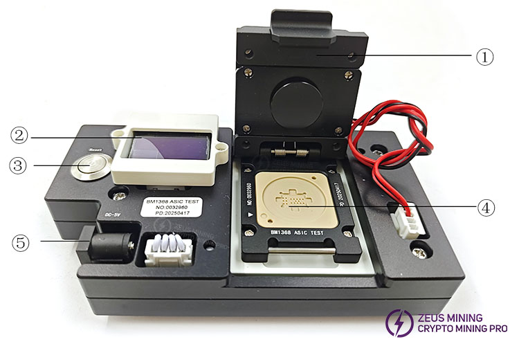 BM1368 Series ASIC Chip Tester | Zeus Mining