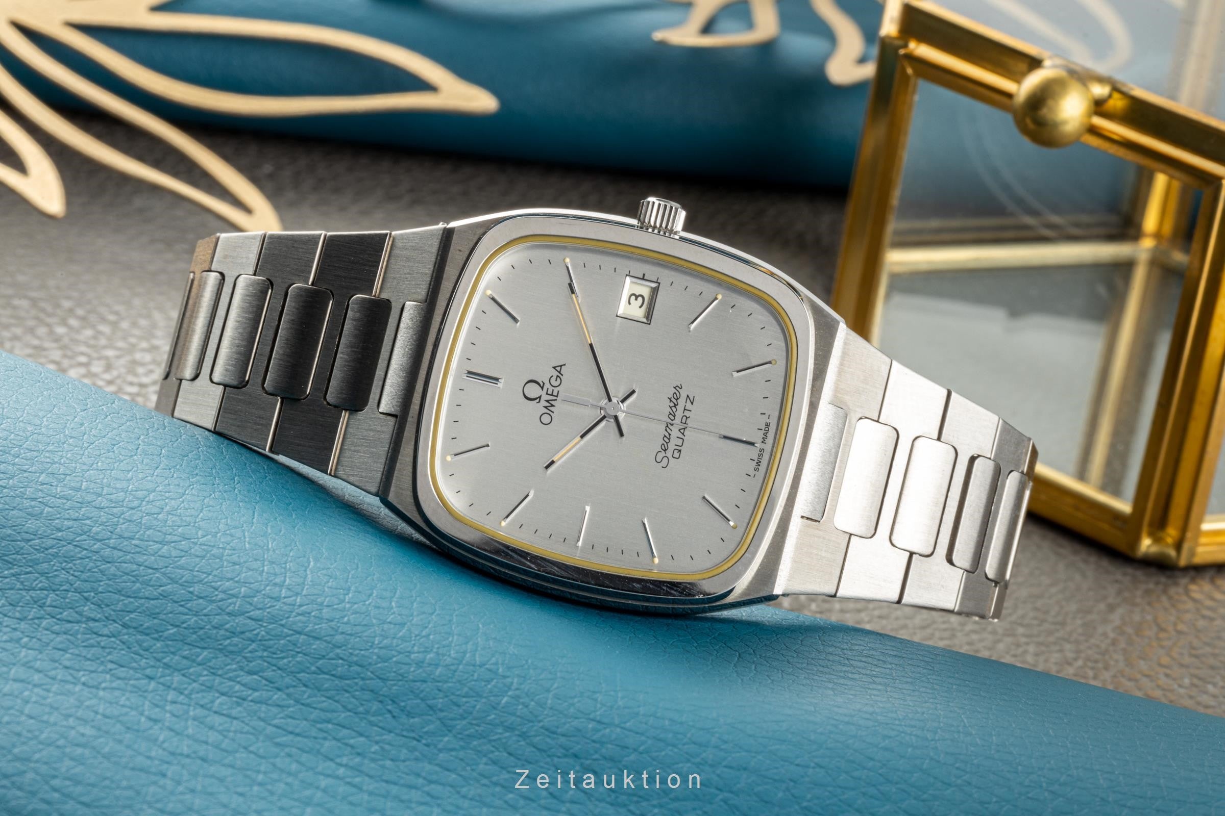 Omega Seamaster steel quartz Kal. 1342 Ref. 196.0166/396.0887