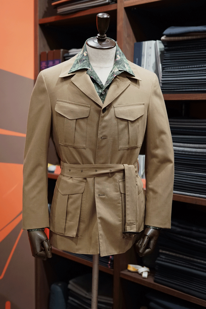 御幸毛織 サファリジャケット | ZERBINO BLOG