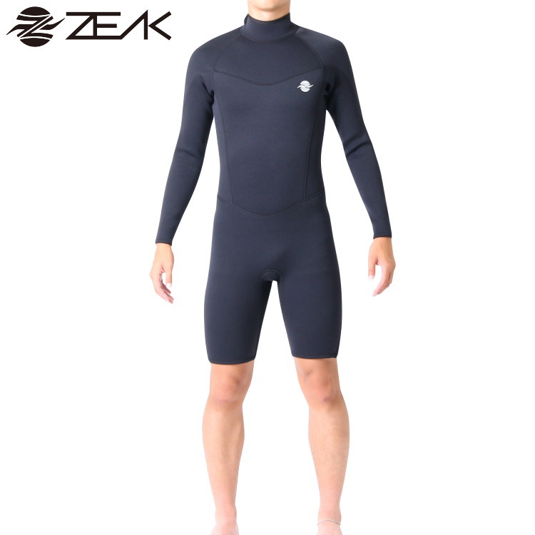 ZEAK(ジーク) ウェットスーツ 男性用 メンズ ロング スプリング 3mm