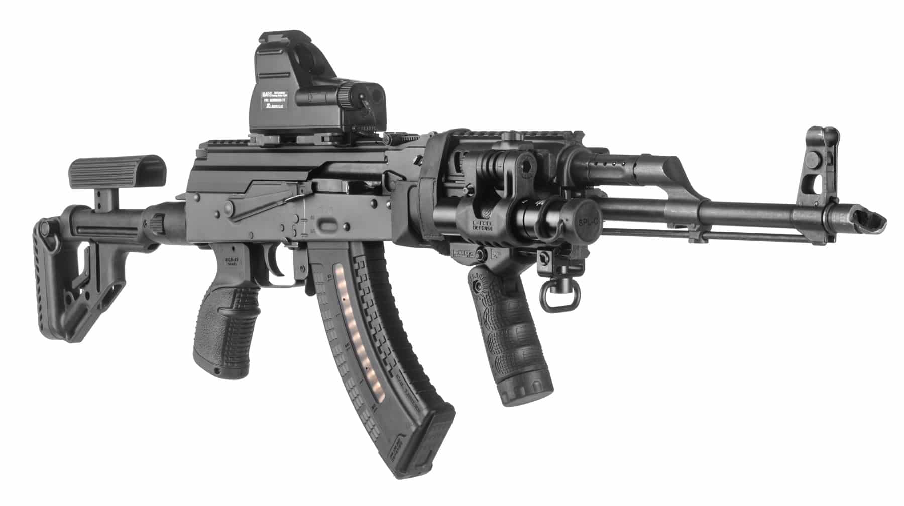 Fab Defense PDC Rail Scope Mount Dust Cover for AK 47 Converting