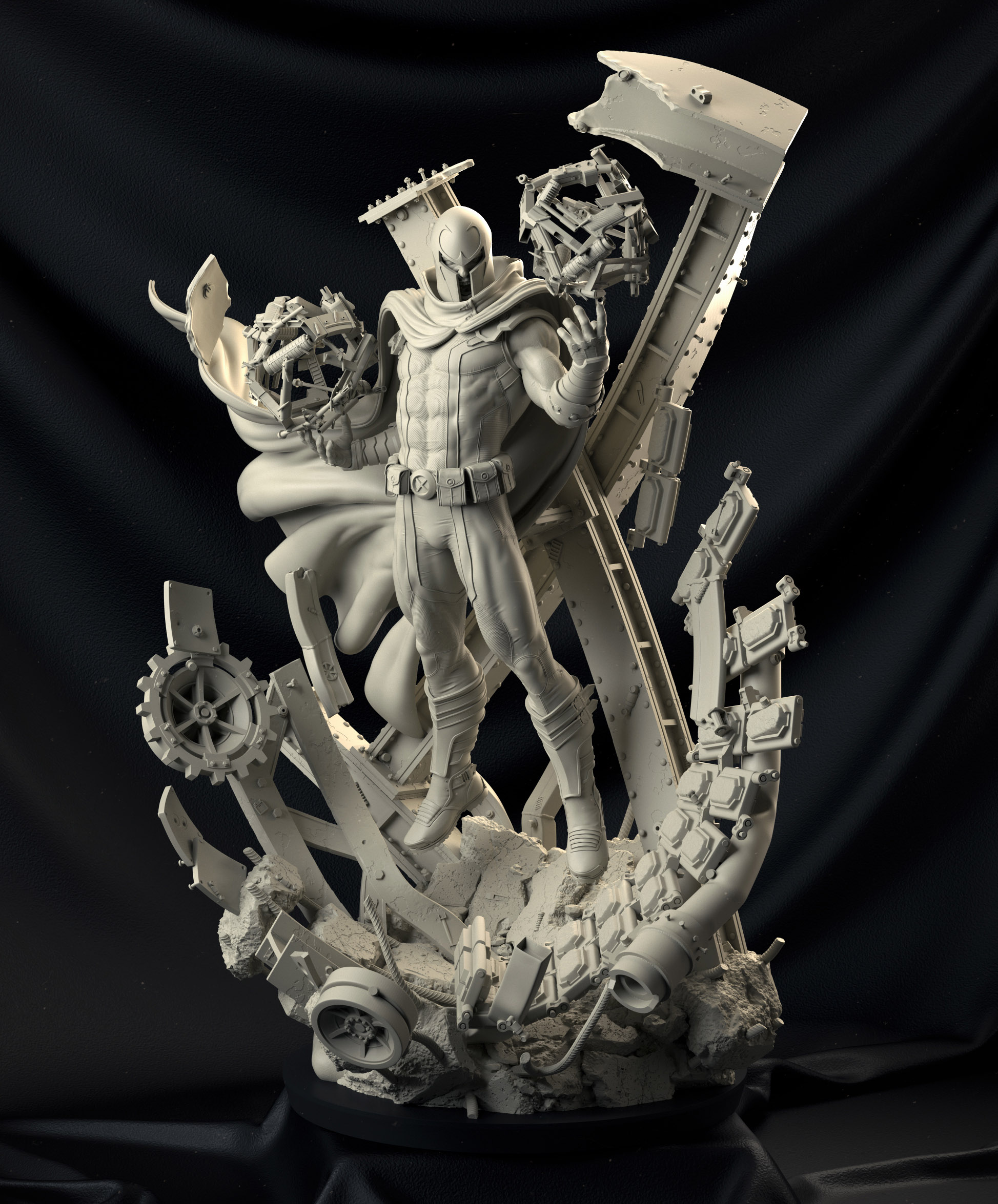 XM Studios - White Magneto - ZBrushCentral