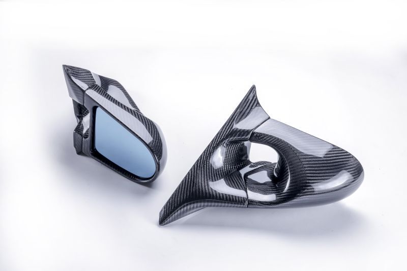 Z.S.S. ZSS Z33 フェアレディZ 綾織り カーボン エアロ ドアミラー