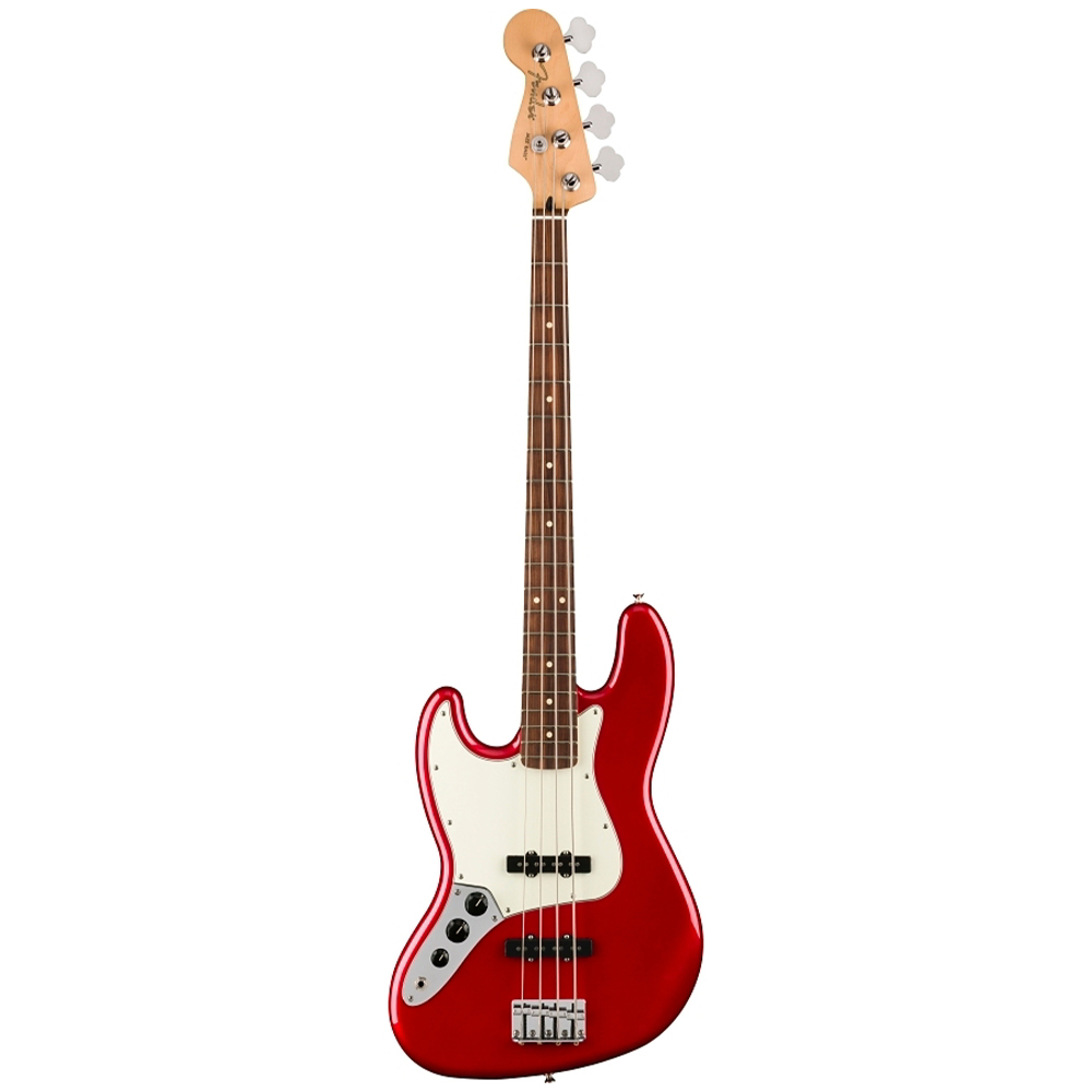 Fender Player Jazz Bass Solaked Pau Ferro Candy Apple Red Bas