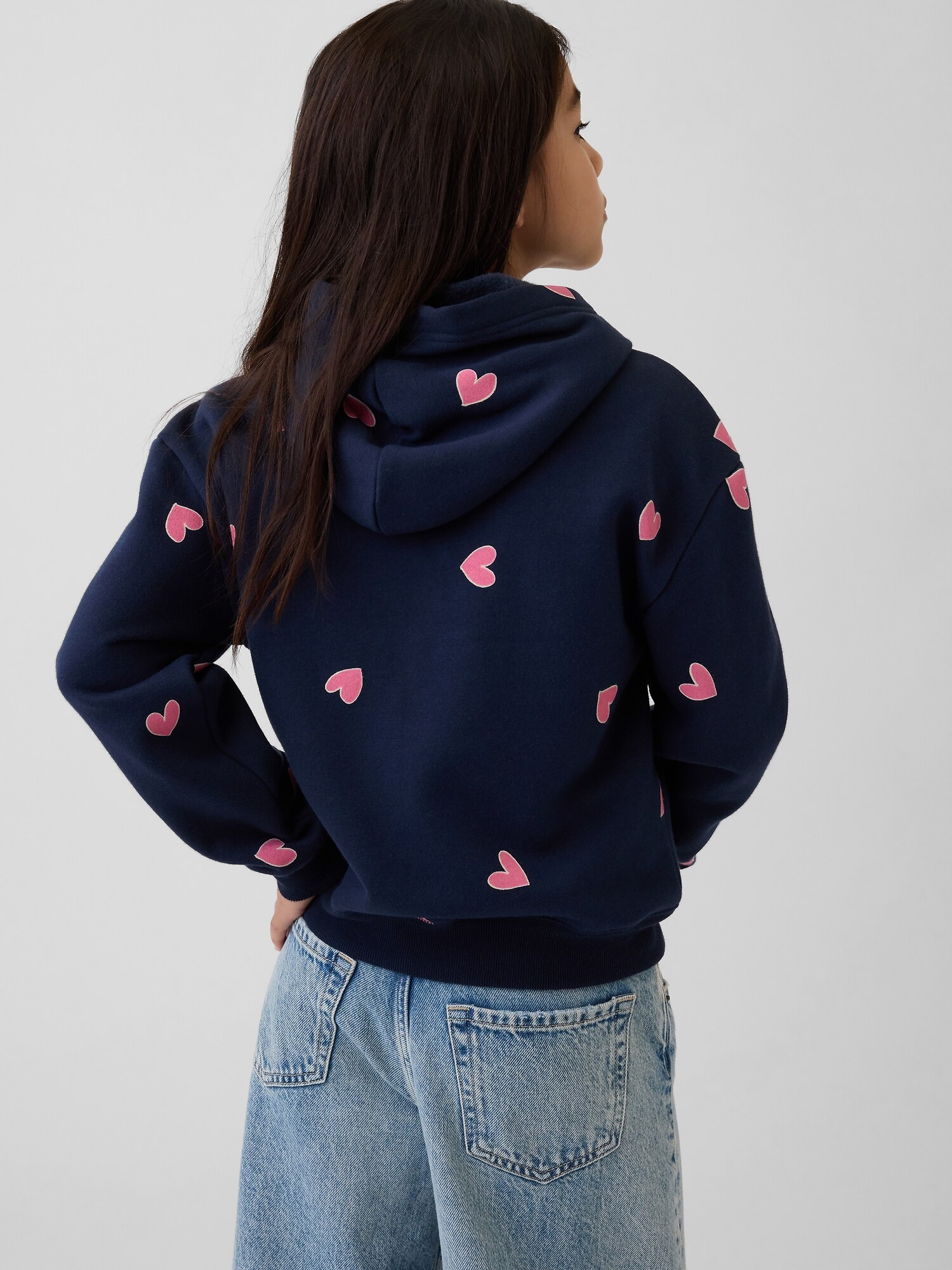 Gap公式オンラインストア | リラックスフィット GAPロゴ ジップアップ