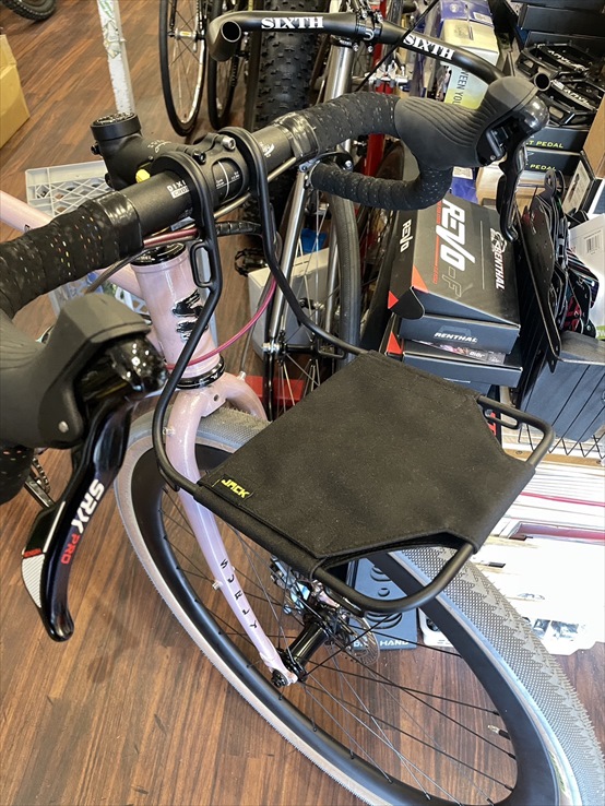 JACK the Bike Rack / シルバー /簡易脱着式フロントラック キャリア