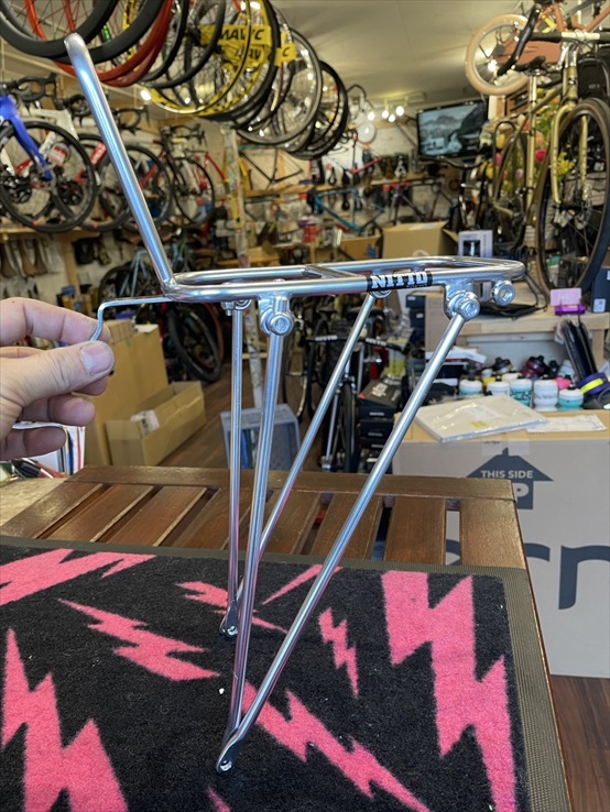 NITTO 「日東」 / M-1B front rack / シルバー / フロントキャリア