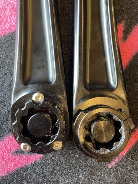 FORMOSA / MTB アルミ クランク / black / 165 / フォルモサ