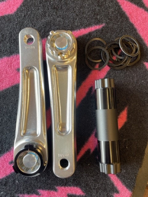 FORMOSA MTB アルミ クランク /silver/165/フォルモサ/