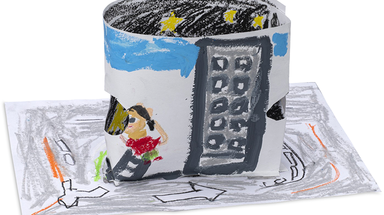 立ち上がった絵のせかい ☆｜3・4年生の作品｜みんなの図工ギャラリー