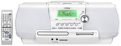 CD-MDポータブルシステムRC-A1製品情報 | JVC