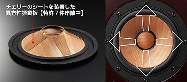 ビクターダイレクト限定販売のNEWプレミアムモデル、ウッドコーン