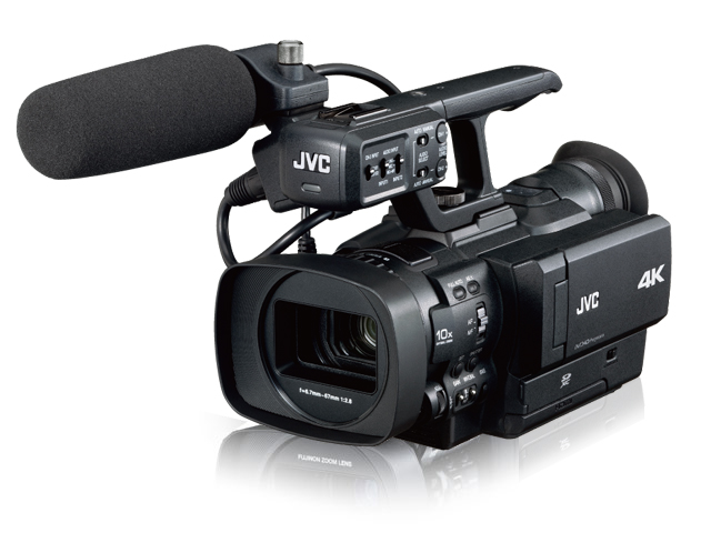 4KメモリーカードカメラレコーダーGY-HMQ10製品情報 | JVC