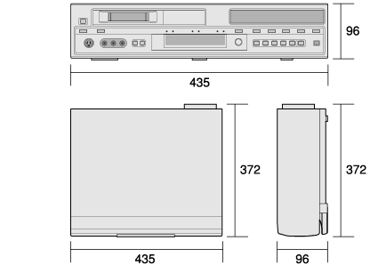 業務用MiniDV・HDD一体型DVDビデオレコーダーSR-DVM700T | JVC