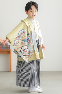 三歳・五歳男の子袴カタログ│七五三着物レンタル│京都着物レンタル 夢館
