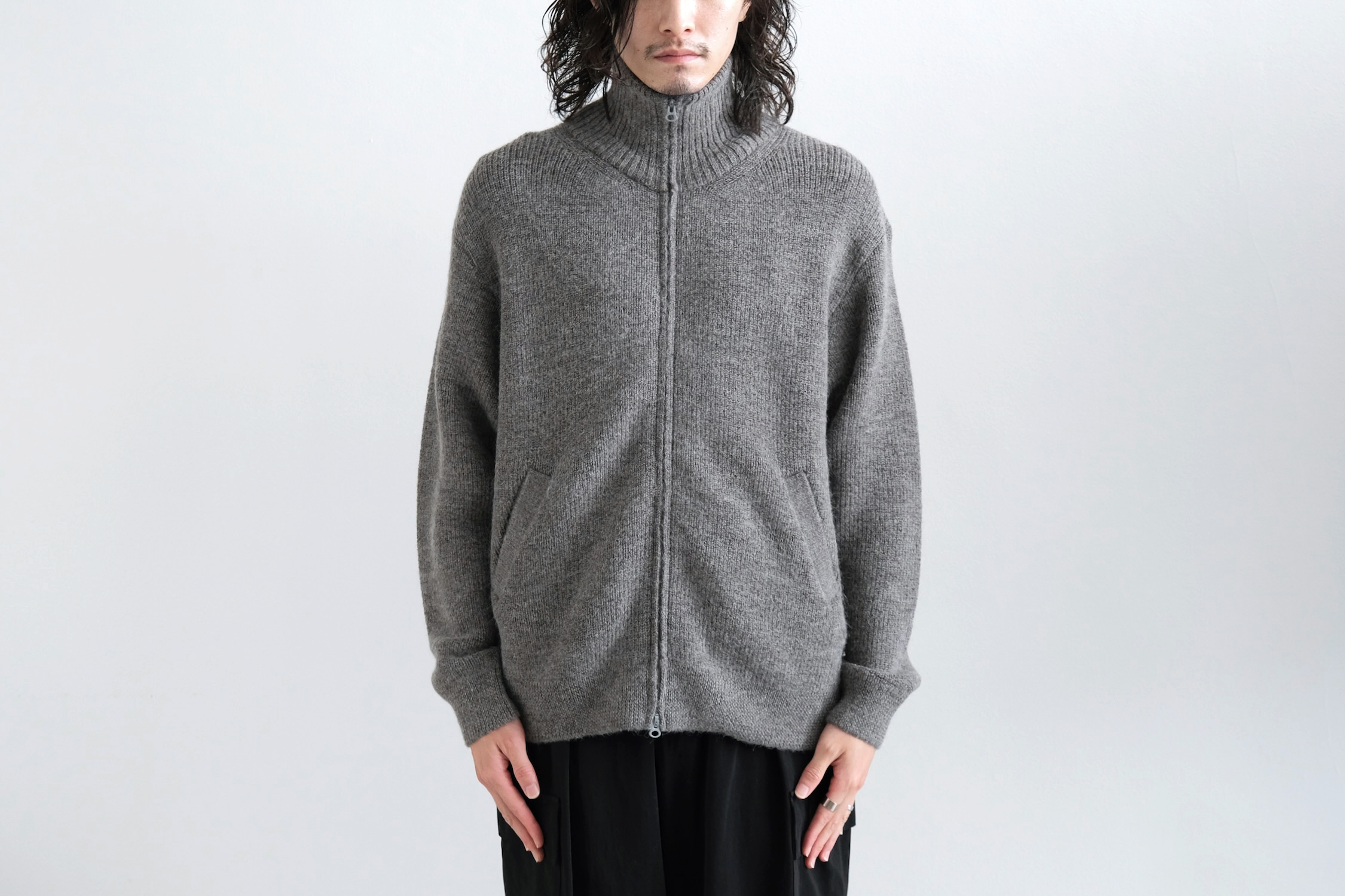 HIGHLAND WOOL ALPACA DRIVERS KNIT - WUNDER