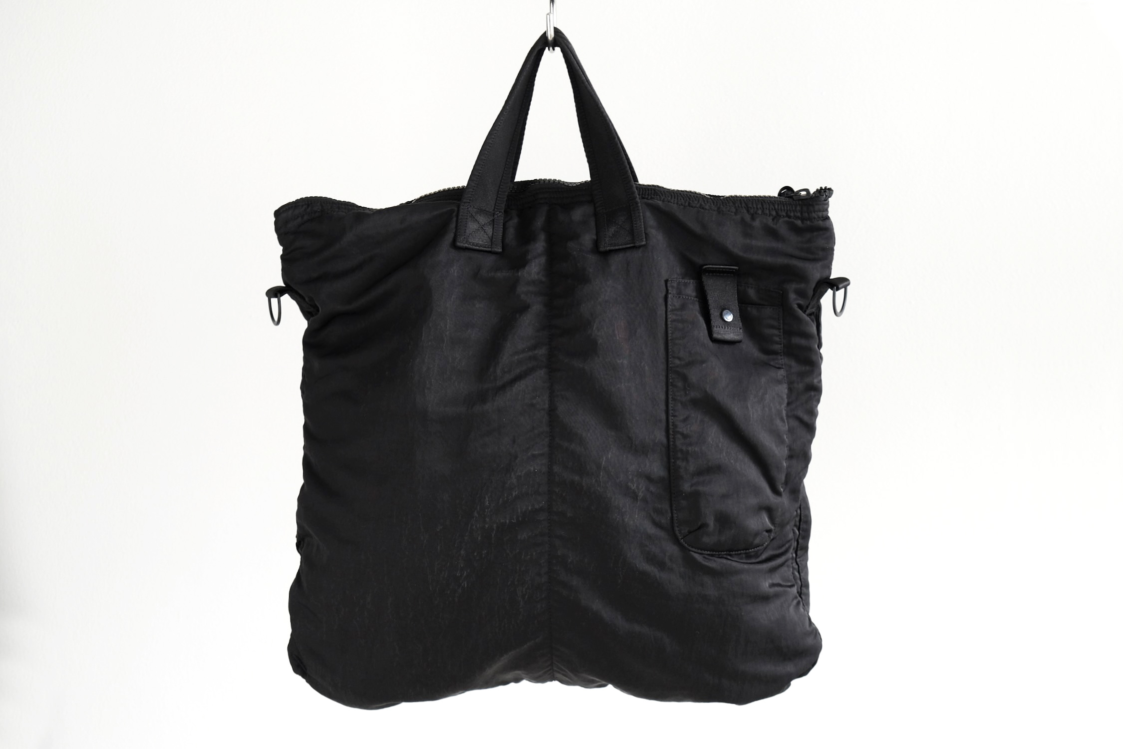 NYLON B TOTE BAG [BLACK] - WUNDER